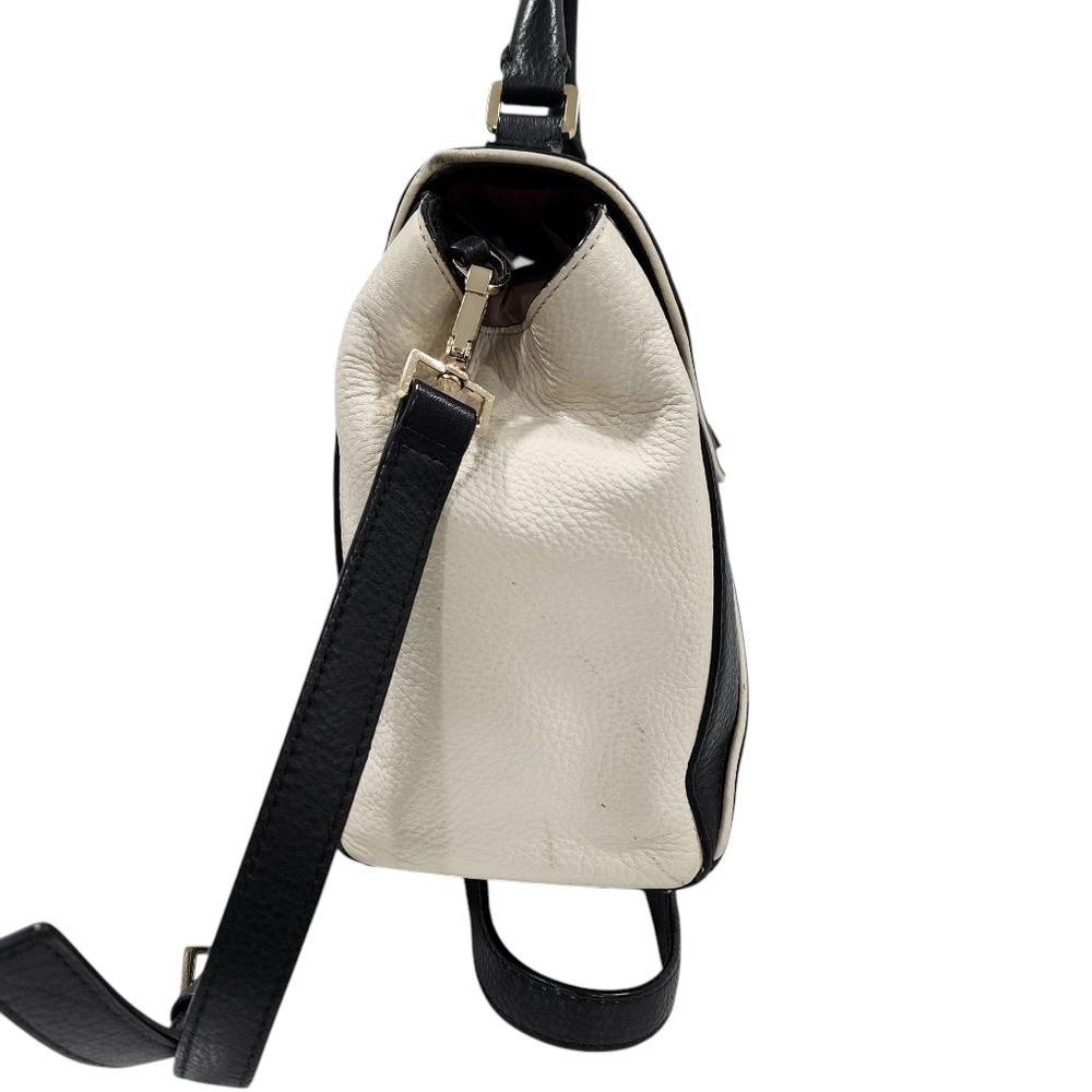 KATE SPADE PEBBLE LEATHER COLOR BLOCK SATCHEL - Picture 6 of 16